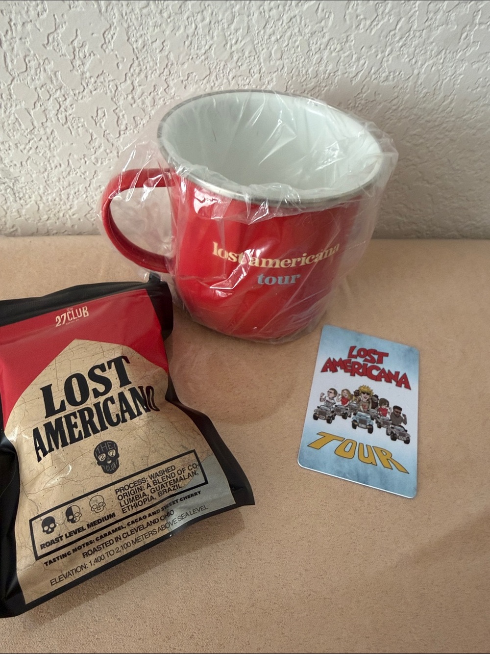 New not opened, 27 Club Lost Americana Red Coffee Gift Pack - Picture 6 of 6
